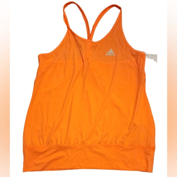 adidas Tops - Adidas climalite tank Size XL NWT Orange